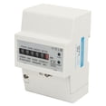 thumbnail image 2 of Probador De Electricidad, Medidor De Electricidad Monofásico Carril DIN Consumo De Energía Vatímetro Medidor De Energía Monitor De Uso De Electricidad 230 V 5 (100) A, 2 of 7