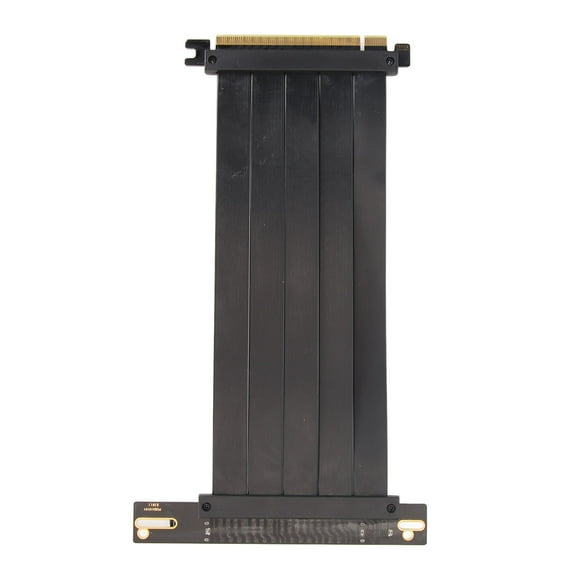 PCIE GEN 4.0 Riser Extension Cable for RTX 4090 4080 4070 4060 / ti for RX 7900 XT 7800 XT 7700 XT 7600 7500, PCIE 4.0 Straight 90 Degree