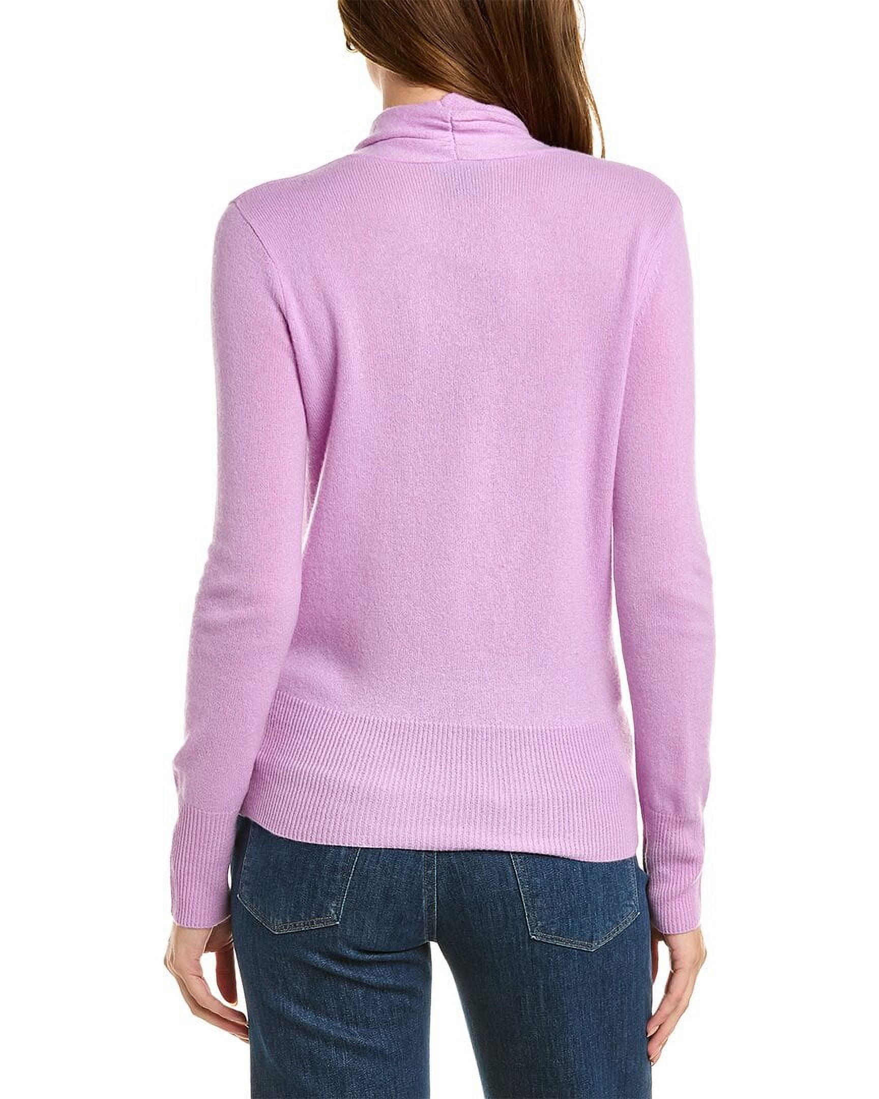 Cashmere faux 2025 wrap sweater