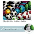 thumbnail image 2 of Football Polyester Indoor Mat Office Floor Mat Non-Slip Machine Washable, 2 of 6