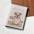 thumbnail image 5 of Happy Mother's Day Bulldog Love Dog Mom Heart Flower Travel Passport Wallet Dog Lover Gifts Idea PU Leather Passport Holder Cover - 12004, 5 of 5