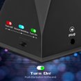 thumbnail image 4 of Bola de plasma azul Theefun de 15 cm, sensible al tacto y al sonido, 4 of 8