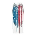 thumbnail image 4 of Lilgiuy 4th of July Pants for Women Casual Printing Pockets Elastic Mid-Waist Comfortable Wide-Legged Loose Independence Day Pants Cooling Tactical Hiking Pants, 4 of 4