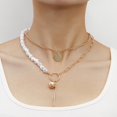thumbnail image 2 of Colliers pour Femmes Collier de Perles pour Femmes Collier Charme Collier Ras du Cou Collier Perlé Bijoux de Mariage Bal Cadeaux Tendance pour Femmes, 2 of 7