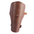 thumbnail image 3 of 2 Brazaletes De Cuero De PU Para Brazo, Brazaletes Medievales, Brazaletes De Disfraz, Marrón, 3 of 8