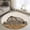 Brown Grey, variant on Area Rug 2 x 3 Ft, Farmhouse Wood Barn Indoor Accent Bathroom Rugs for Kitchen/Laundry Room, Broken Fence Linen Texture Washable Non-Slip Runner Floor Mat for Entryway, Living Room