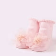 thumbnail image 3 of Generic Clearance Girls Socks White Summer Baby Non Slip Kids Socks Creative Toddler Flower Socks for Personality Vintage Leisure Classic(0-3 Months,Pink), 3 of 4