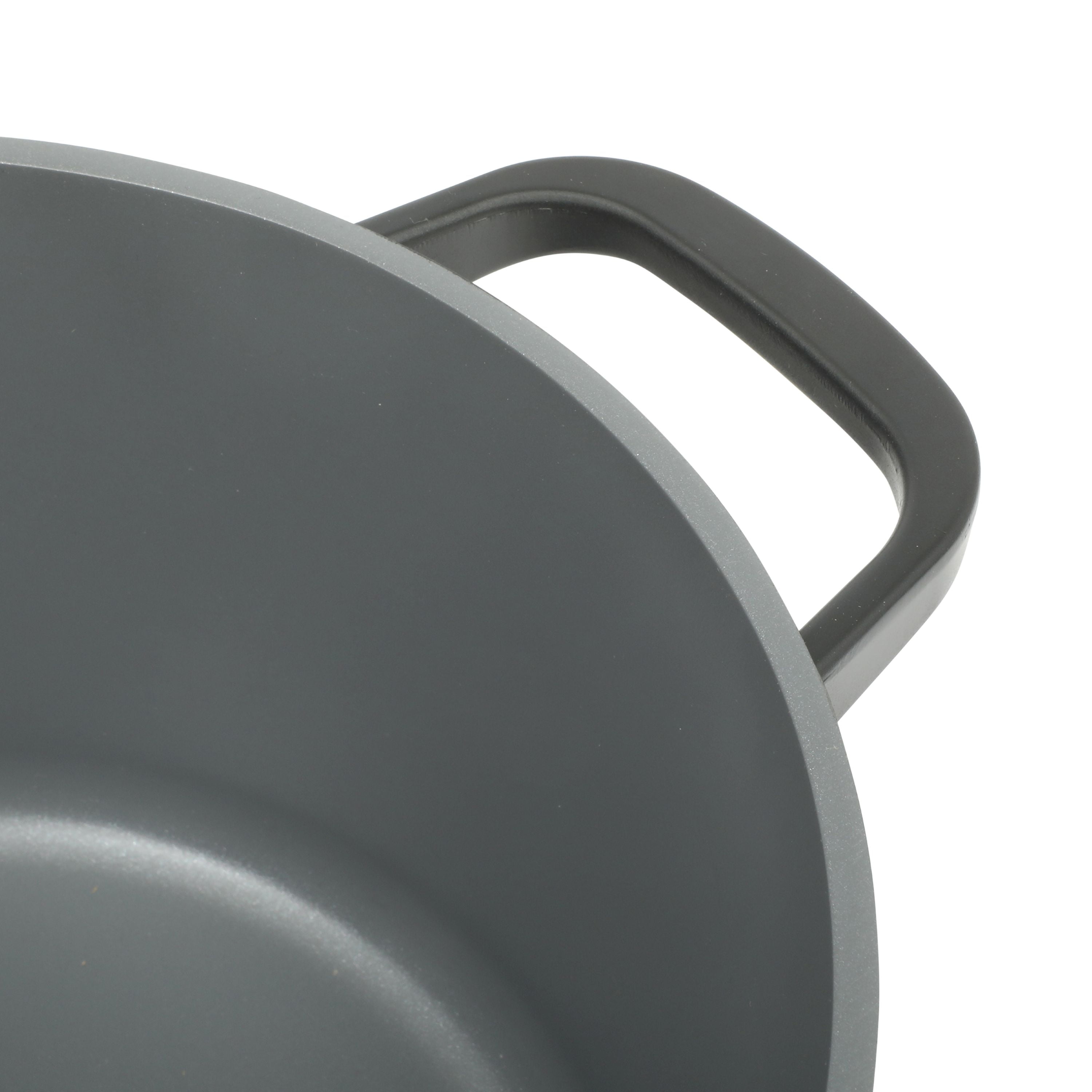 Martha Stewart 10pc Aluminum Cookware Set Black Basket Weave