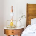 thumbnail image 6 of LABSERRON Circular Ring Candleholder 1Pc Golden Iron Simple Style For Wedding Decor, 6 of 8