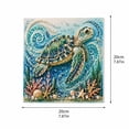 thumbnail image 2 of Huchen Pearl Art Kits for Adults, Ocean Theme Pearl Art DIY Kit, Pearl Craft Kit for Adults, Sparkling Coastal Pearls Mosaic Art with Pearls & Rhinestones, DIY Wall Decor Gift (Dolphin) 7.87*7.87in, 2 of 6