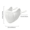 thumbnail image 3 of Fgnfyis Women Solid Color Lightweight Breathable Sun Protection Bandana Neck Wraps Summer Outdoor Cycling Hiking Travel White, 3 of 4