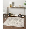 thumbnail image 2 of Unique Loom 3131234 8 x 8 ft. Olympia New Classical Square Rug, Gray, 2 of 2