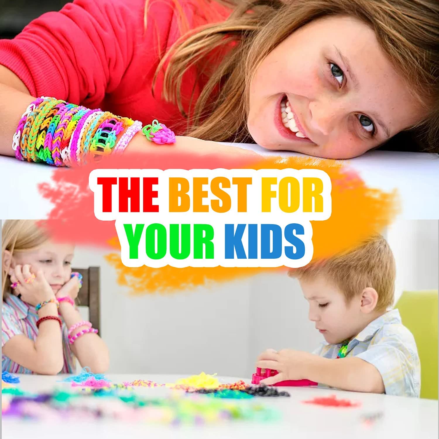 CandWuom Rainbow Band Loom Bracelet Making Kit photo 3