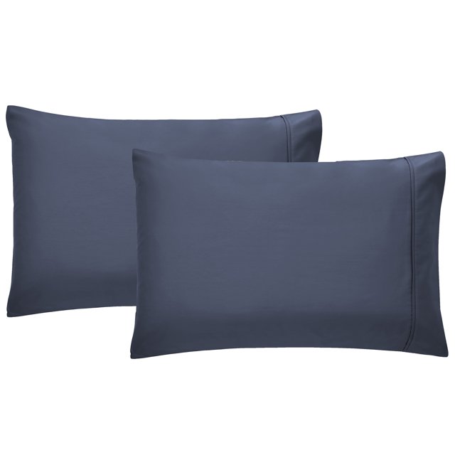 California Design Den 100% Cotton Pillowcases, Pillow Case Set of 2, Luxury 400 Thread Count Sateen Pillowcases, Match with Our 400 Thread Count Sheets