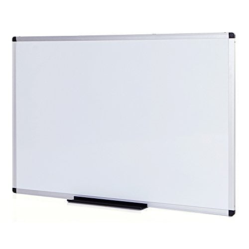Silver Aluminium Frame Office 36 X 24 Inches Details about   VIZ-PRO Magnetic Dry Erase Board 