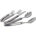 thumbnail image 4 of French Home Laguiole 20 Piece Stainless Steel Flatware Set, Service for 4, Stainless-Steel Handles., 4 of 6