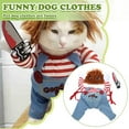 thumbnail image 2 of Dog Cosplay Fancy Costume Halloween Dog Clothes for Small Medium Dogs, 2 of 8