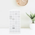 thumbnail image 6 of FENGGUIQU 10Pcs Jewelry Storage Organizer Shelf White Plastic with Elegant Design for Home, 6 of 6