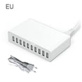 thumbnail image 4 of Seitruly 1 Juego de cargadores USB Cabezales de cargador multipuerto Herramienta de carga multipropósito Teléfono y Comunicación blanco EU-Plog, 4 of 6