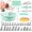 Green, variant on 230PCs Cake Decorating Supplies Kit, Cake Decorating Set with Cake Turntable, Piping Bags and Tips, Modeling Tools, Cookie Plunger Cutters, Icing Smoother & Other Accessories for Cake Decoration