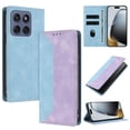 thumbnail image 1 of Funda FOXDOCK para Motorola Edge 60 Fusion de Cuero Premium Bicolor con Ranuras RFID, Carcasa Tipo Billetera Antigolpes y Soporte Plegable, 1 of 6