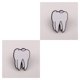 thumbnail image 1 of Minnieouse Broches de dibujos animados para mujeres y niñas, broche de ramillete de órganos humanos, broche de cerebro, dientes, corazón, alfileres, dientes 2piezas Minnieouse CBP007616, 1 of 4