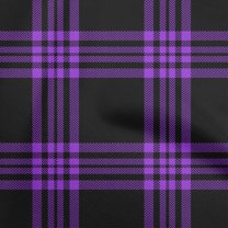 oneOone Cotton Jersey Purple Fabric Tartan Quilting Supplies Print Sewing Fabric By The Yard 58 Inch Wide-7184