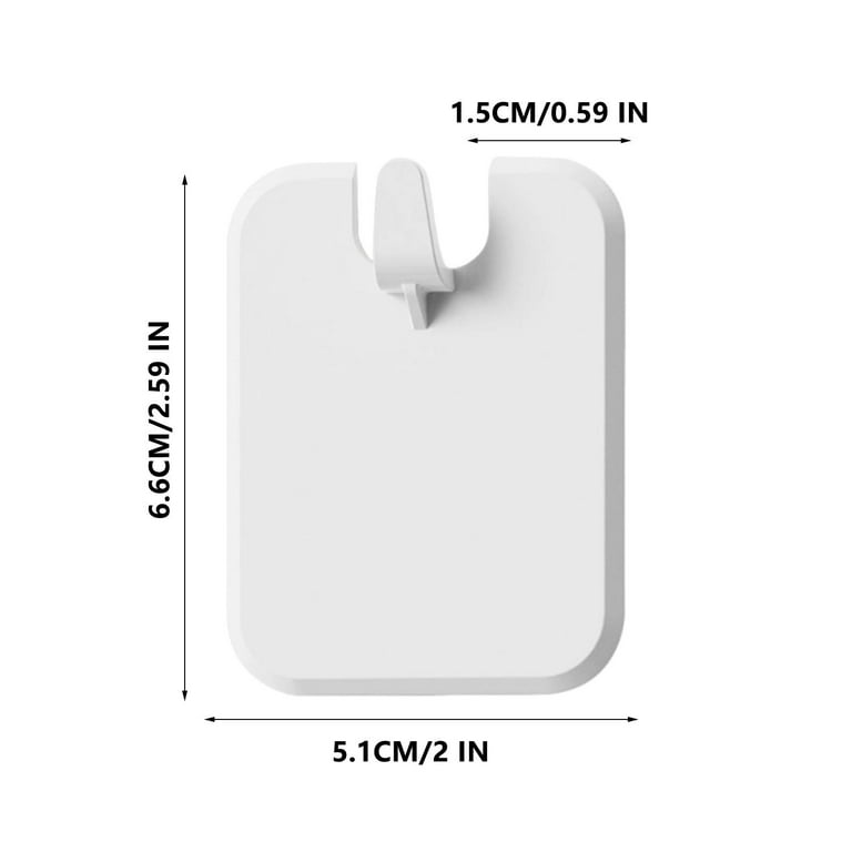 Traceless Wall Hanging Hook - No Drill Photo Frame Hanger for Paint Walls - Strong Adhesive Nail for Wedding Photos Mirrors Decorations - Invisible Design Easy Install 1 Pack