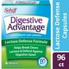 Digestive Advantage Lactose Defense Formula Probiotic, Digestive Enzyme Supplement - 96 Capsules