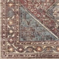 thumbnail image 3 of Mark&Day Washable Area Rugs, 6x9 Milan Traditional Dark Plum Area Rug (6'7" x 9'), 3 of 8