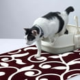 thumbnail image 2 of SussexHome Pets Cat and Dog Litter Mat for Litter Box - Washable Soft Cat and Dog Feeding Mat - Paws-Kind Slip Resistant Place Mat - 2' x 3', 2 of 6