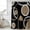 Brown, variant on Black Brown Shower Curtain, Waterproof Shower Curtains for Bathroom, White Circle Modern Minimalist Geometric Washable Fabric Bathtub Curtain Set Bath Decor with 12 Hooks Stall 36"x72"