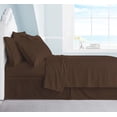 thumbnail image 1 of Swift Home Luxury Bedding Collection, Ultra-Soft Brushed Microfiber 6-Piece Bed Sheet Sets, Extremely Durable - Easy Fit - Wrinkle Resistant - (Includes 2 Bonus Pillowcases), Full, Brown Brown Full, 1 of 7