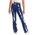 thumbnail image 7 of vokkrv Girls Flare Leggings Kids Bell Bottoms High Waisted Bootcut Yoga Dance Flared Pants Navy 6-7 Years, 7 of 7
