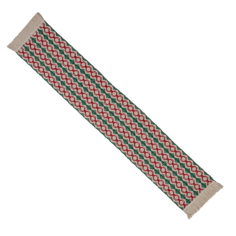 Cotton Solid Braided Red Cotton Table Runner Cotton Solid Braided Red Cotton Table Runner
