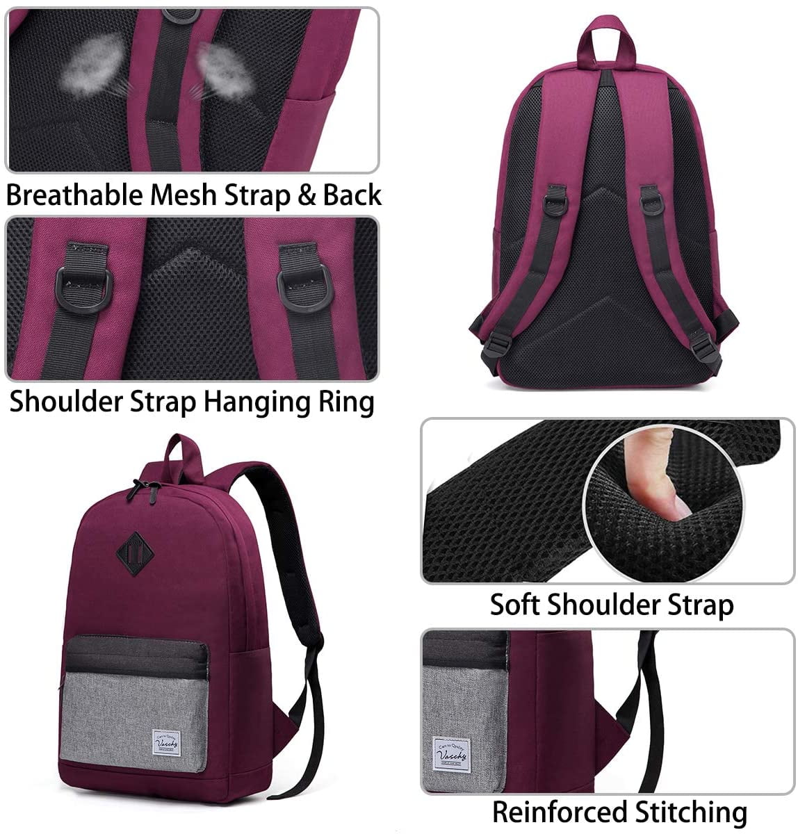 vaschy classic backpack