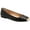 Black, variant on Womens Brown Flexible Sole Padded Metallic Neptoon Square Toe Block Heel Slip On Flats Shoes 5 M