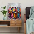 thumbnail image 5 of African Drummers Canvas Print Wall Art, Home Decor for Living Room Bedroom Hotel Cafe, 5 of 8