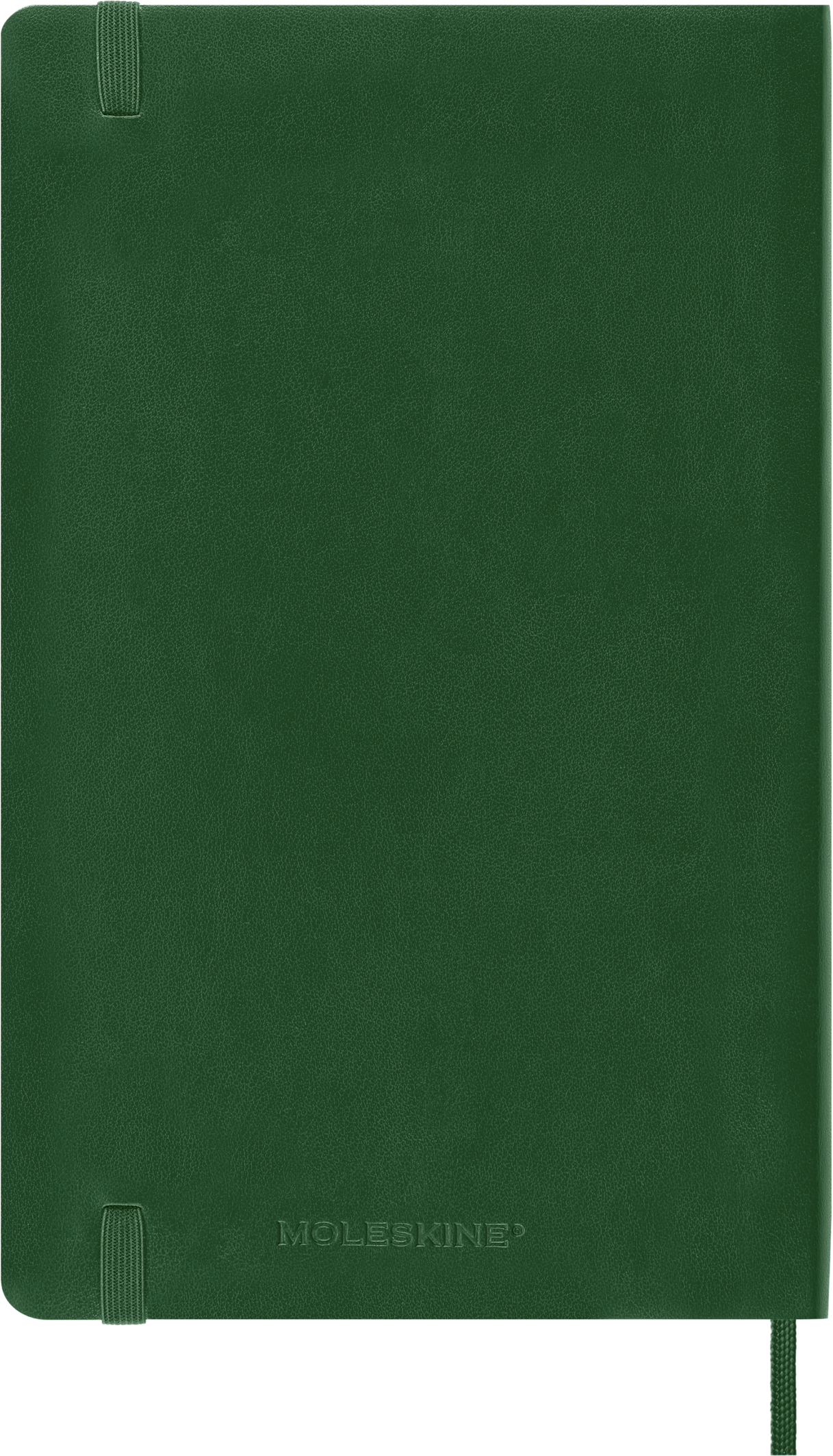 Moleskine Classic Notebook, Soft Cover, Large (5" 8.25"), Dotted, Myrtle Green
