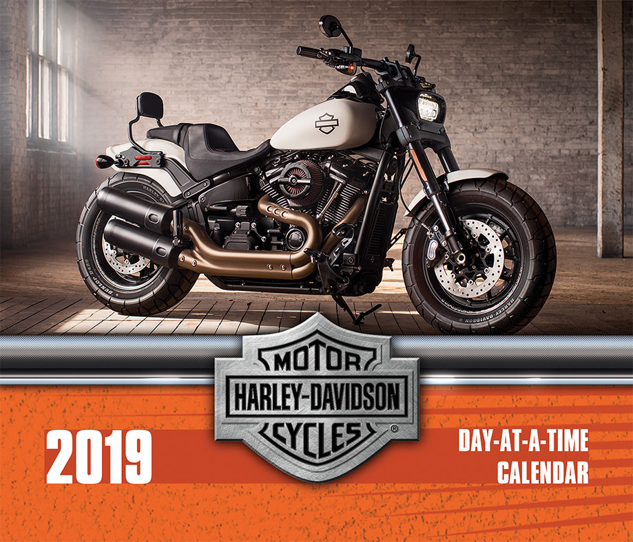 2019 Harley-Davidson Box Calendar - Walmart.com