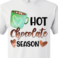 thumbnail image 4 of Inktastic Hot Chocolate Season with Green Mug and Hearts T-Shirt, 4 of 5
