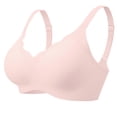 thumbnail image 2 of MINTREUS Women's Seamless Bras No Underwire Scalloped Push Up Bras Soft Wireless Comfort Bralettes Full Coverage, 2 of 8