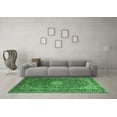 thumbnail image 3 of Ahgly Company Indoor Rectangle Medallion Emerald Green Traditional Area Rugs, 4' x 6', 3 of 4