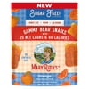 MaryRuth Organics | Sugar-Free Gummy Bear Snacks with Electrolytes and Fiber | Healthy Snacks for Adults and Kids | Vegan | Orange Flavor | 240g