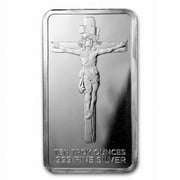 9FINE MINT 10 oz Silver Bar - Jesus