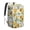 White-56, variant on Sunflower Bloom Picnic Cooler Backpack, Vintage Butterfly Floral Insulated Bag for Camping, Beach, Work