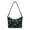 Blue Butterfly, variant on Corgi Donut Hearts Print Leather Underarm Bag, Durable Shoulder Bag for Women PU Leather Lightweight Underarm Sling Bag for Travel Shopping