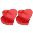thumbnail image 3 of 4 Pcs Valentine's Day Heart-shaped Chocolate Boxes Creative Gift Packing Boxes, 3 of 8