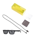 thumbnail image 1 of Cateissary Gafas inteligentes Gafas inalámbricas Conducción inalámbrica Deporte Música Gafas Gafas de viaje al aire libre para teléfono Cables de audio/vídeo Gafas de sol, 1 of 6