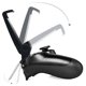 thumbnail image 5 of Clip de teléfono para controlador Soporte de montaje para juegos móviles Soporte ajustable Abrazadera de soporte para juego remoto (Negro), 5 of 5